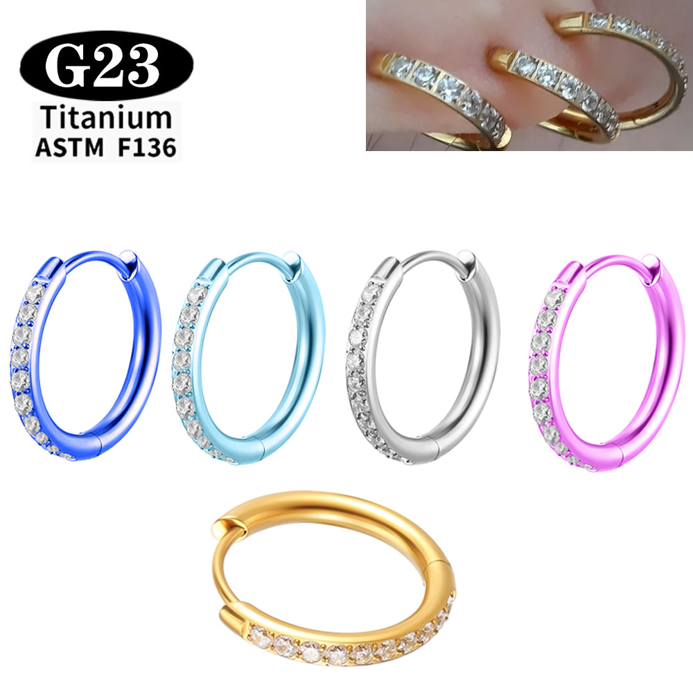 Body Jewelry Quality - Kolczyk z tytanu ASTM F136 G23