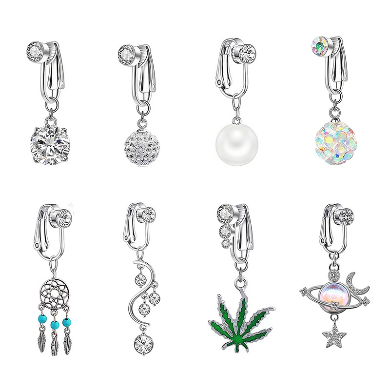 Body Jewelry On Sale - Gorąca Wyprzedaż Sztuczny Pierścień na Brzuch