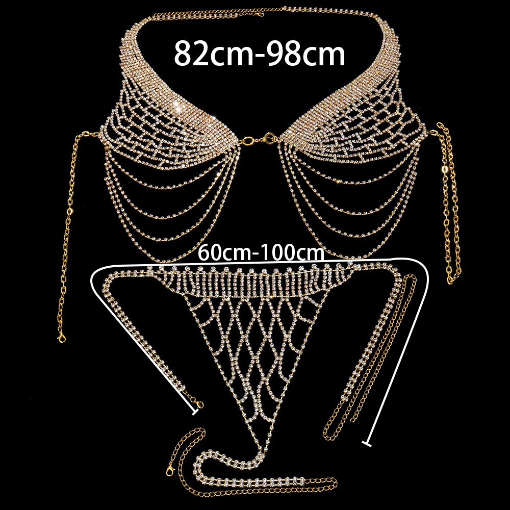 Stonefans frędzle bielizna z k – Body Jewelry Bra recenzja i cena