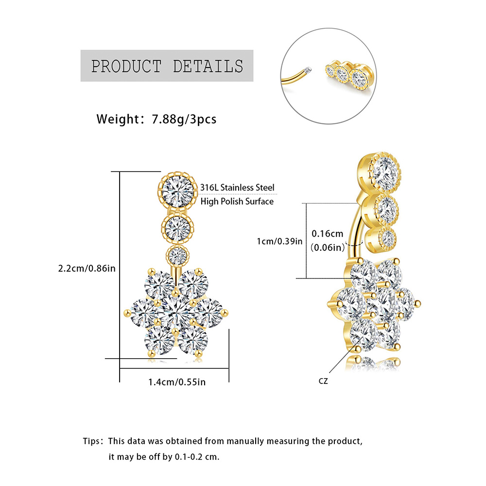 Kolczyk do pępka ze stali nier – Body Jewelry Urban recenzja i cena