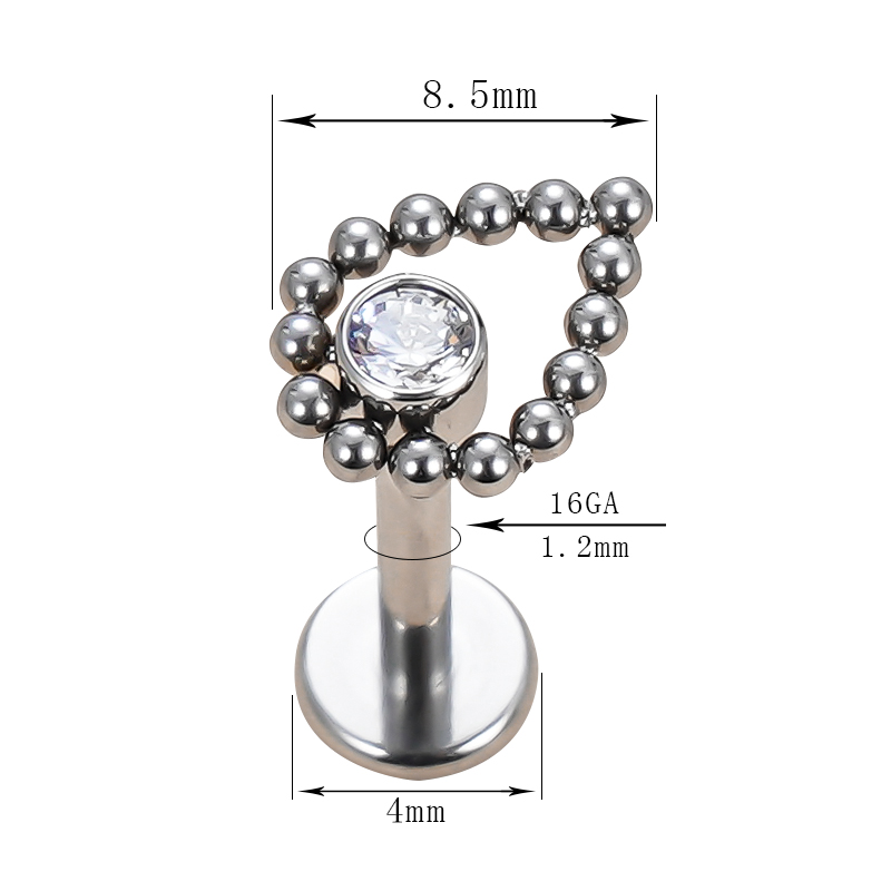 1pc G23 Titanium 16G Welded Ba – Body Jewelry Amazon recenzja i cena