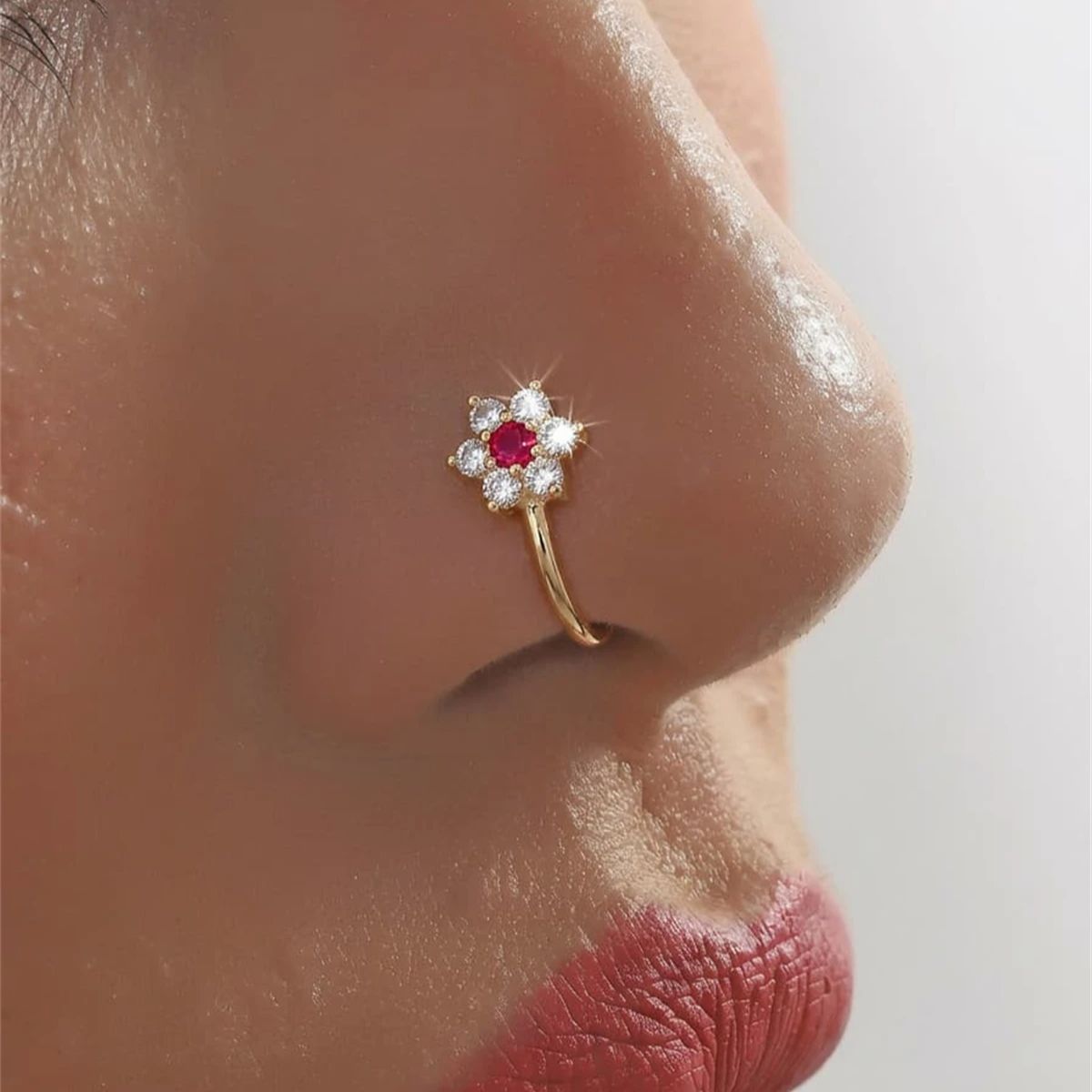 1 szt. Klips na nos w kształci – Body Jewelry On Sale recenzja i cena