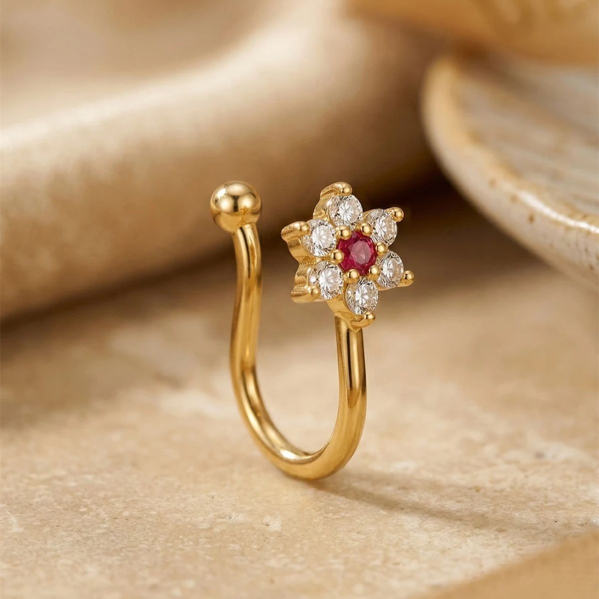 1 szt. Klips na nos w kształci – Body Jewelry On Sale recenzja i cena