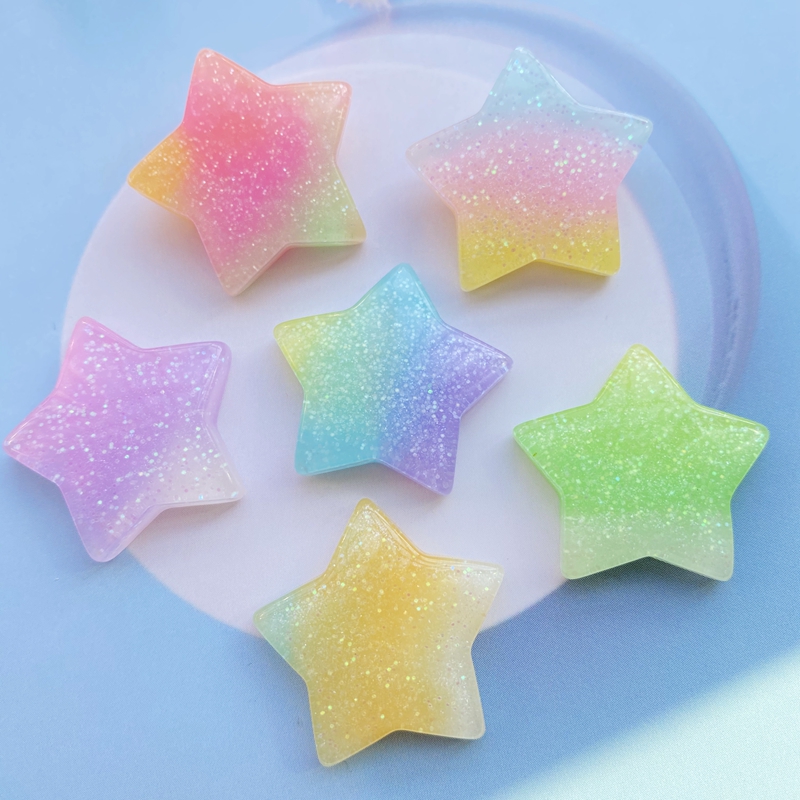 10 sztuk Kawaii śliczne miesza – Star Flat Back recenzja i cena
