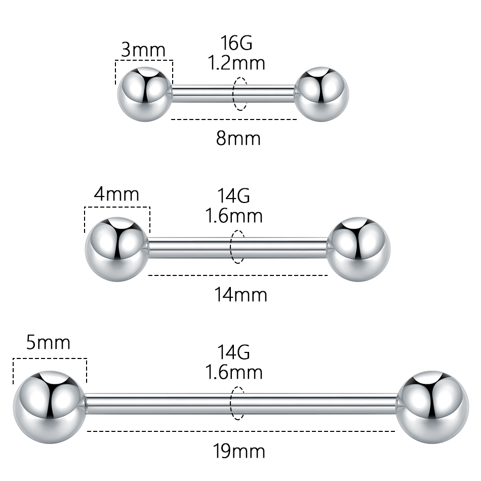 5/10 sztuk G23 tytanowy bezgwi – Body Jewelry Threadless recenzja i cena