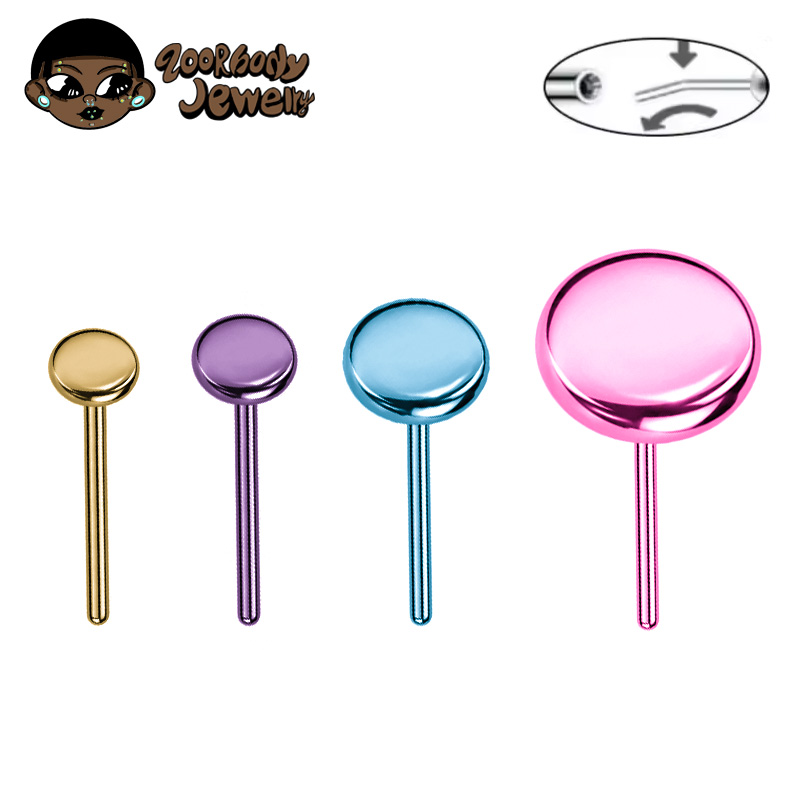 10 szt. ASTM F136 Tytanowe Kol – Body Jewelry Threadless recenzja i cena