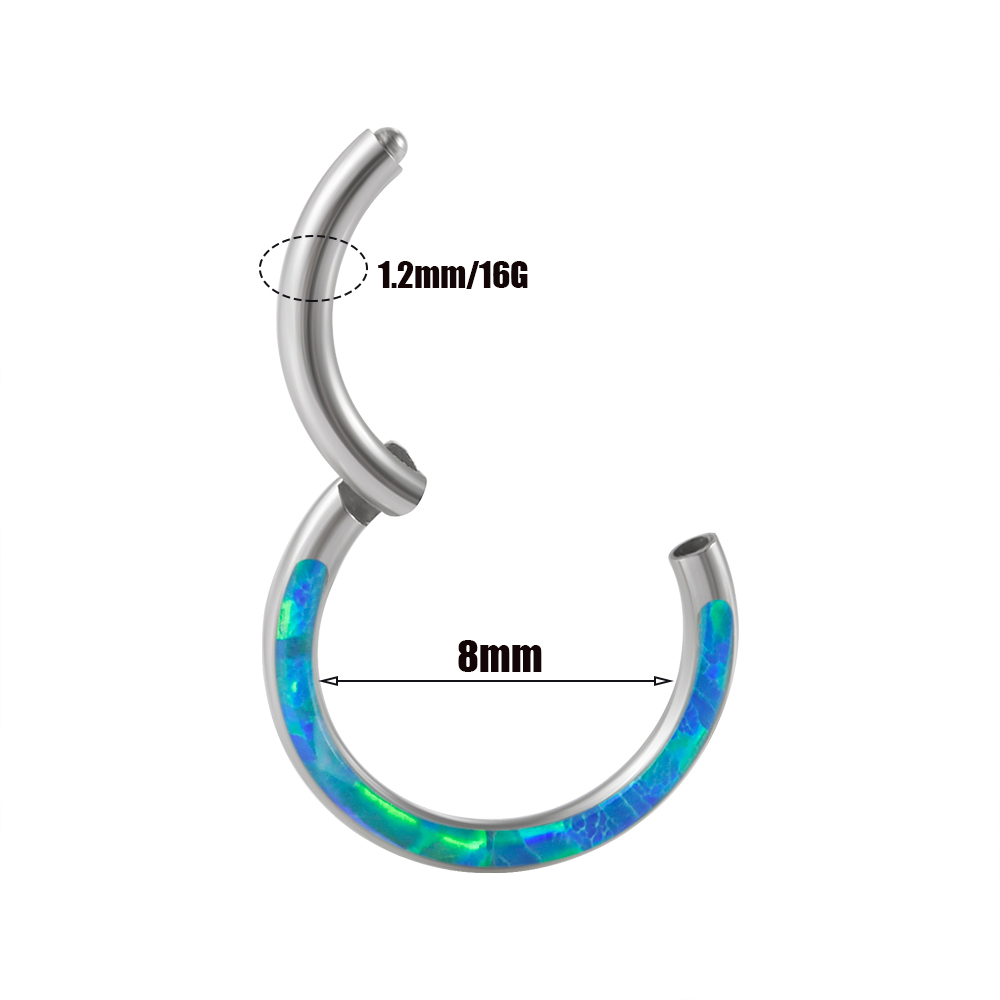 1PC stal chirurgiczna Opal zaw – Body Jewelry Quality recenzja i cena
