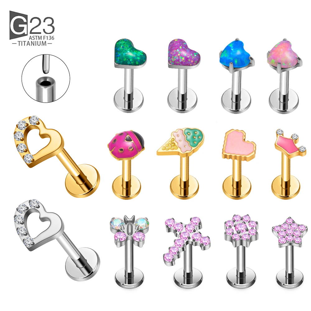 G23 Tytanowy Bezgwintowy Pierc – Body Jewelry Threadless recenzja i cena