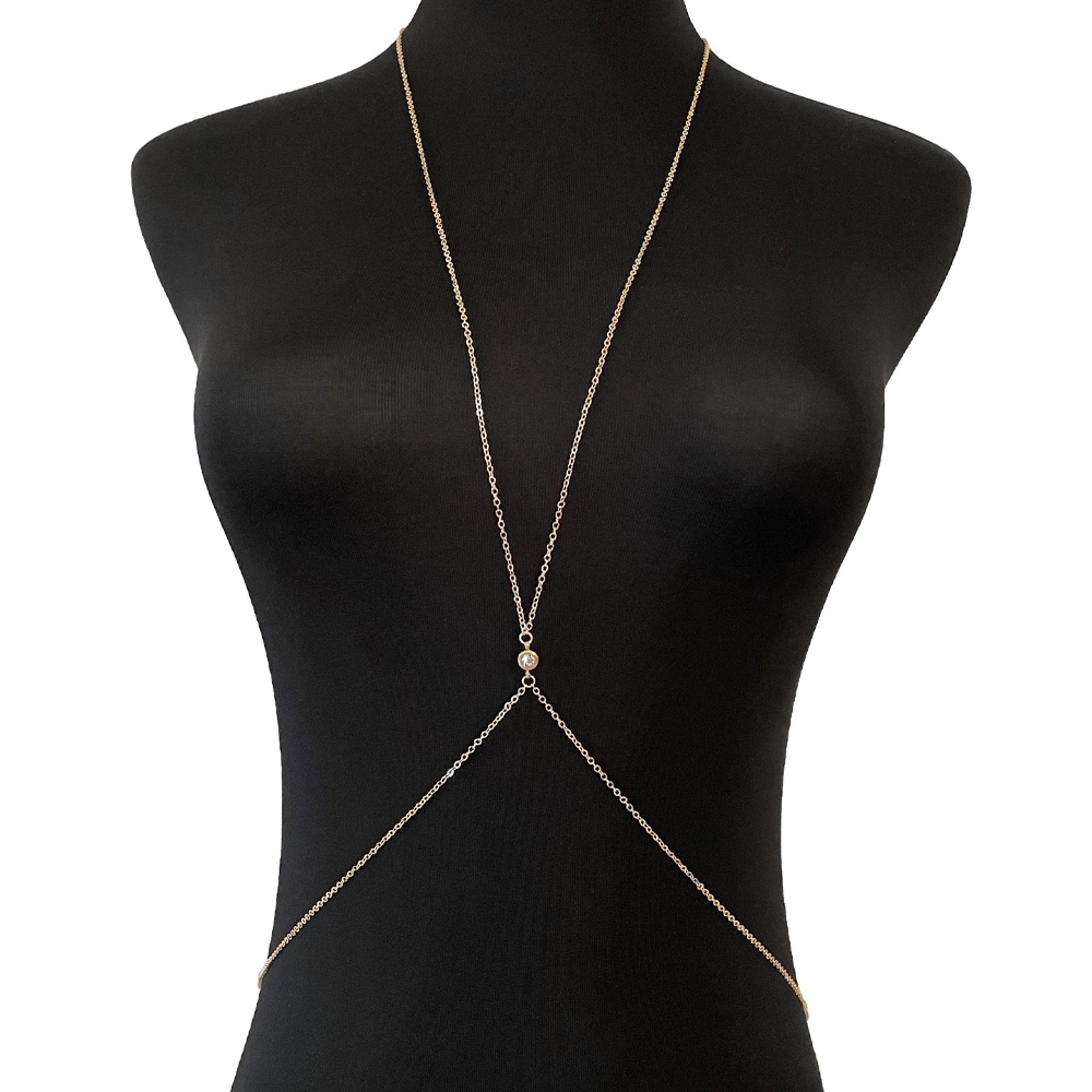 Seksowne minimalistyczne łańcu – Body Jewelry Bra recenzja i cena